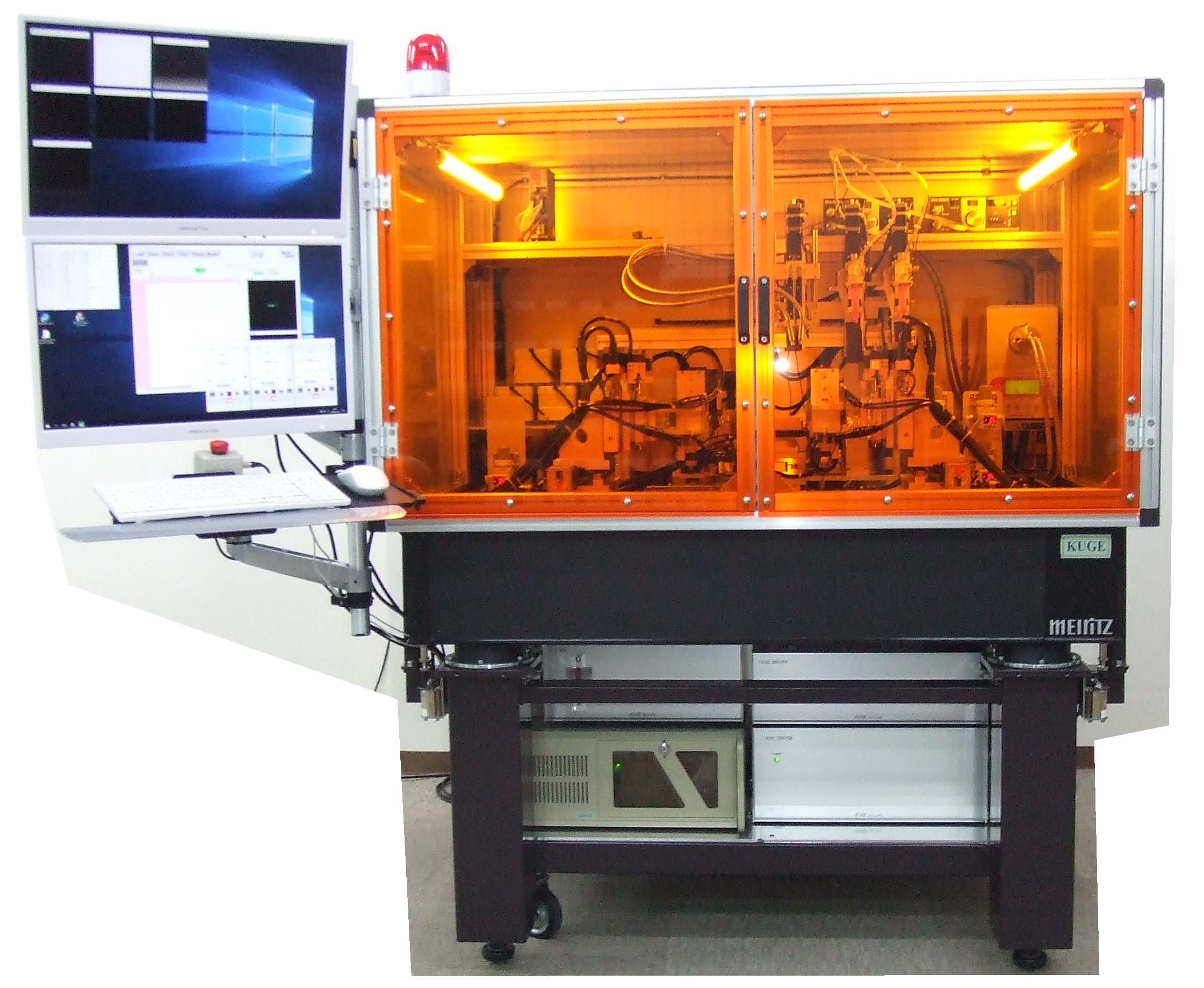 2x2 Aligning optical switching device